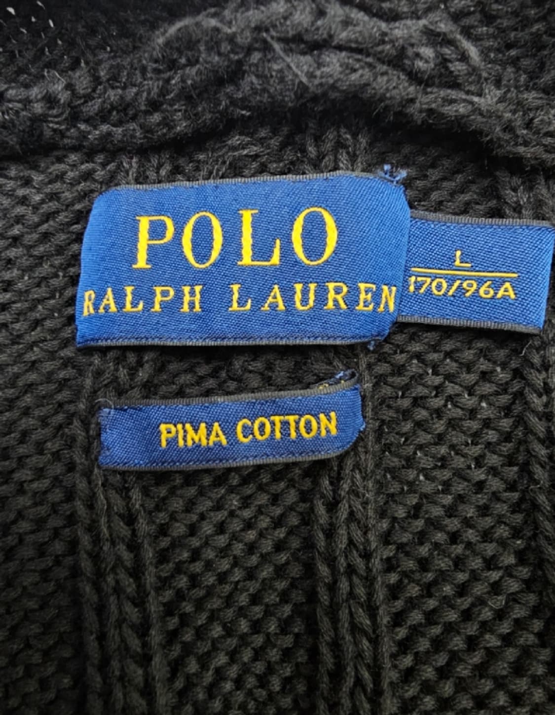 폴로 케이블 가디건 케이프 100 상품이미지7