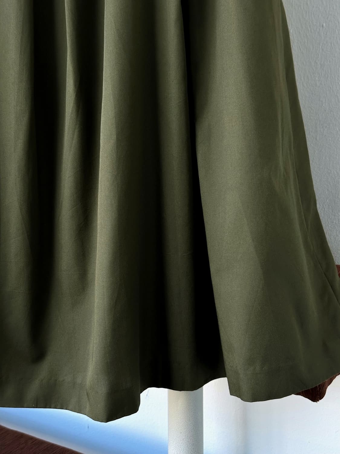 Cotton wide silhouette long skirt 상품이미지7
