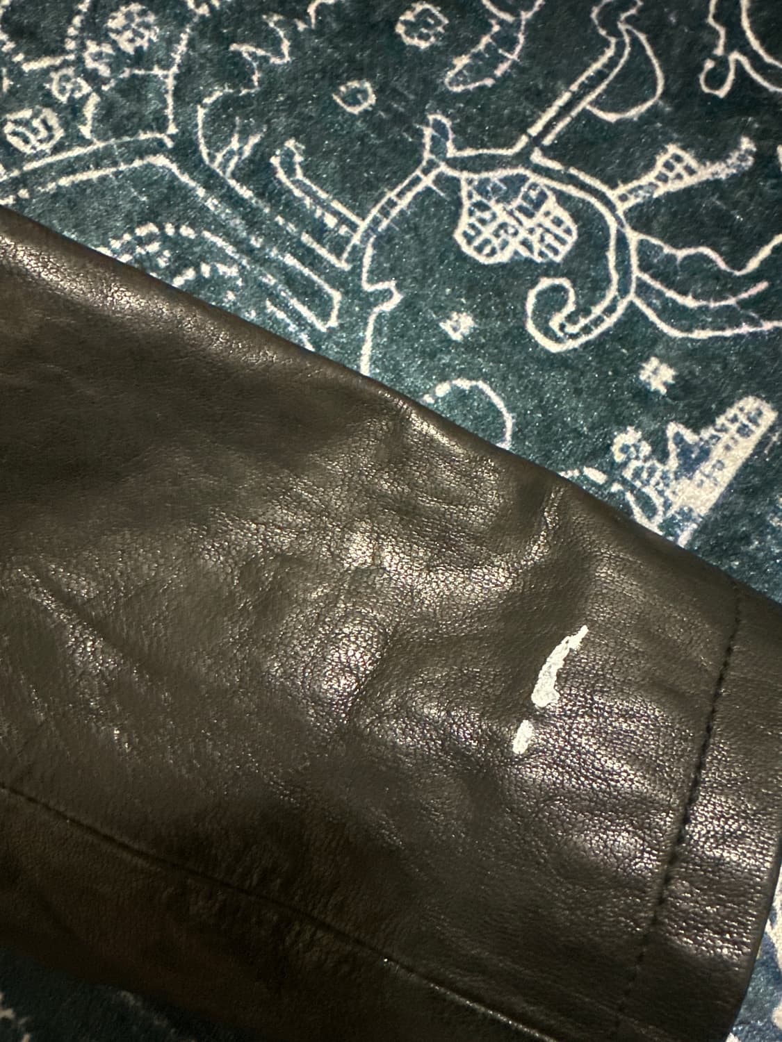 Italy lamb leather hedi jacket 상품이미지4