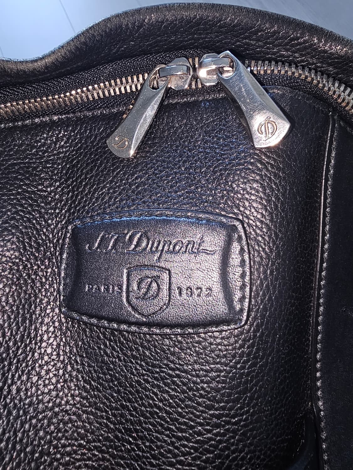 S.T. Dupont 백팩 블랙 가죽 상품이미지6