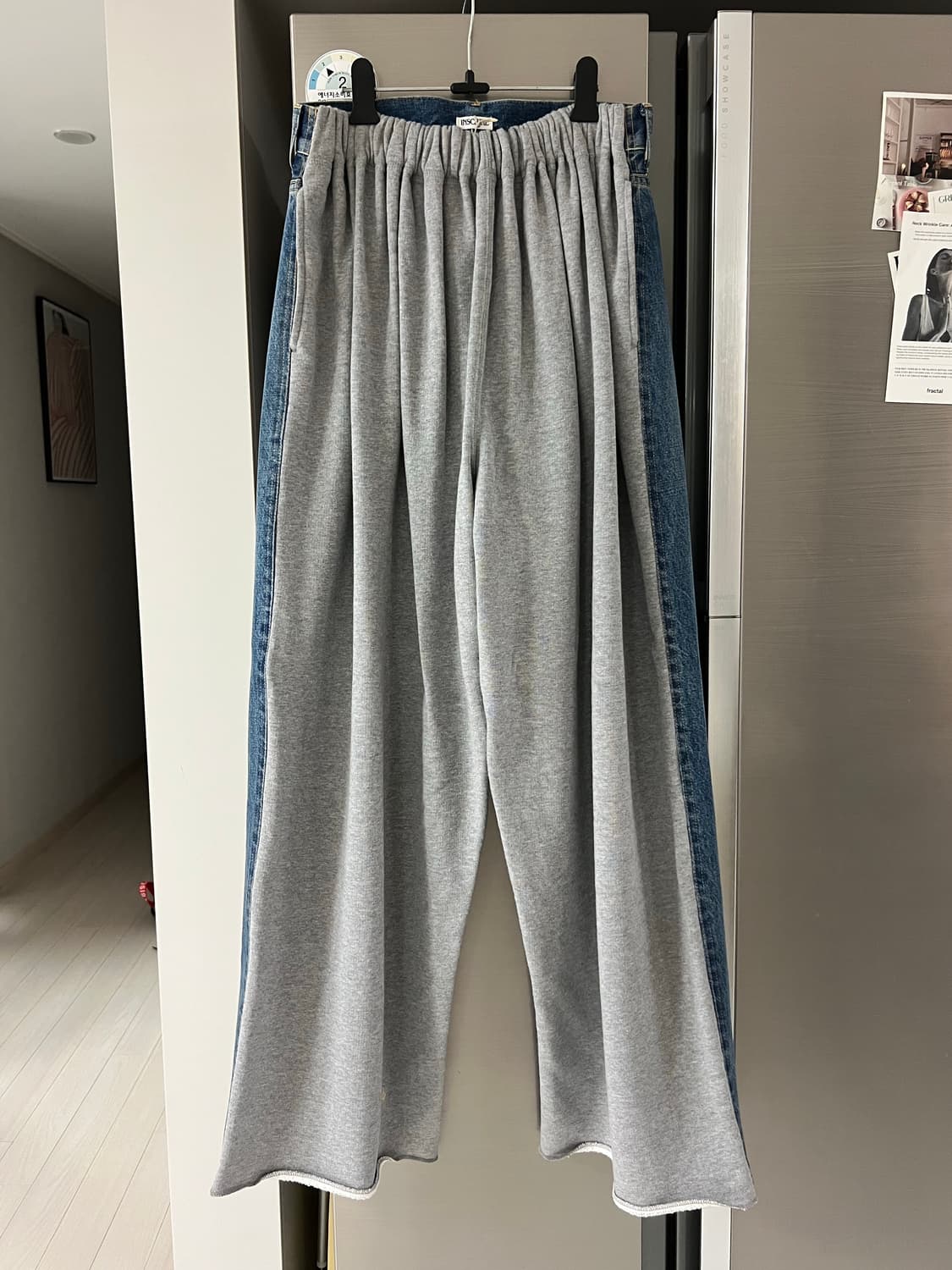 INSCRIRE 스웻데님팬츠 새상품 상품이미지4