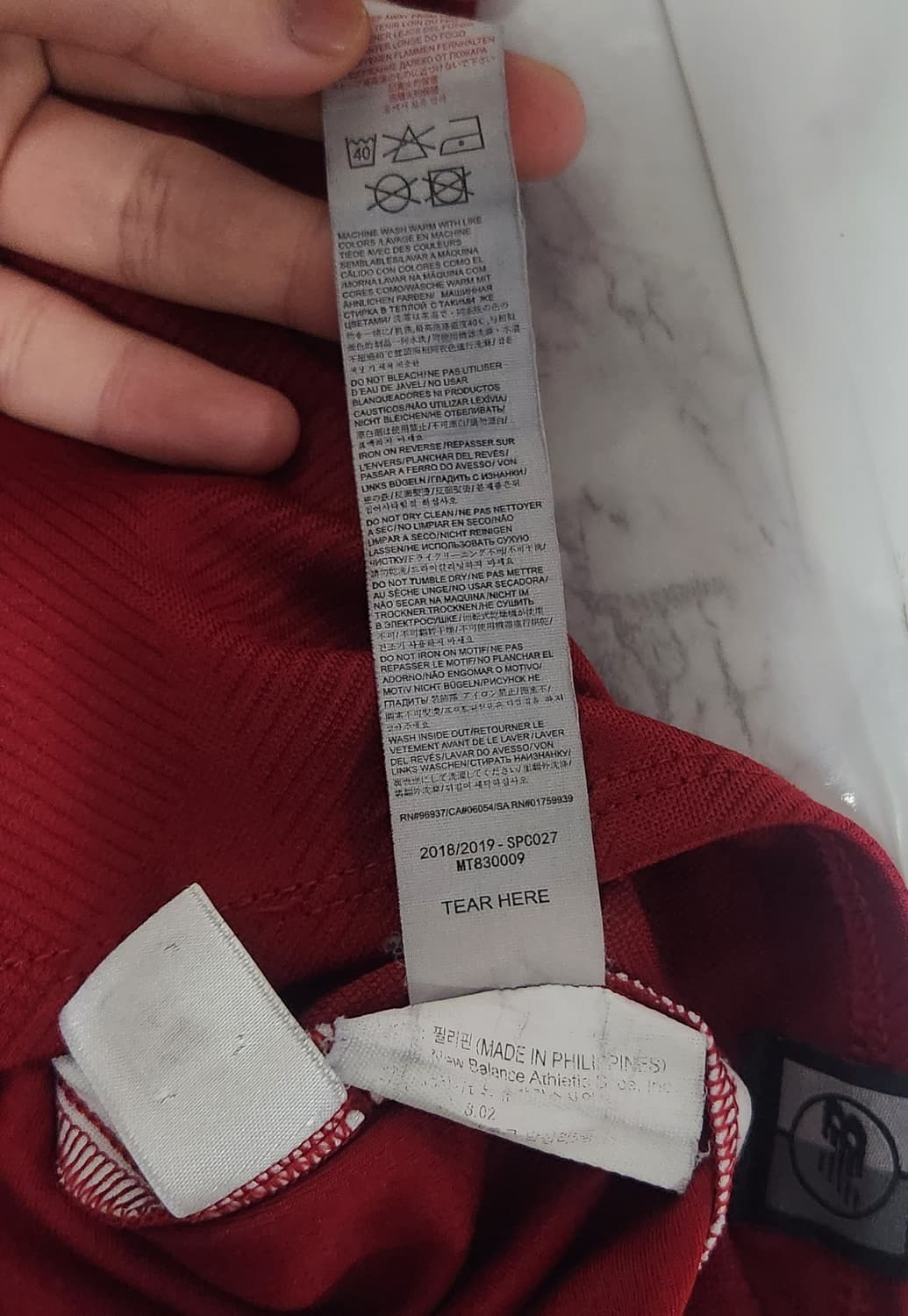 18-19 리버풀 홈 긴팔 뉴발란스 유니폼 상품이미지7