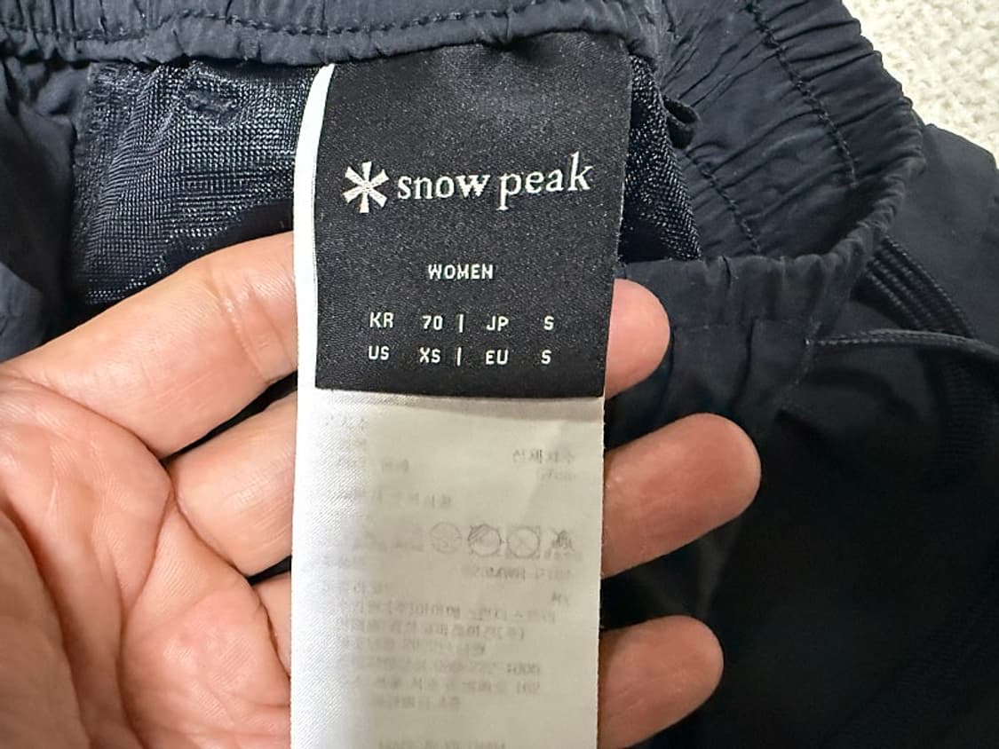 스노우피크 카고 조거팬츠 여성용 28인치 상품이미지5