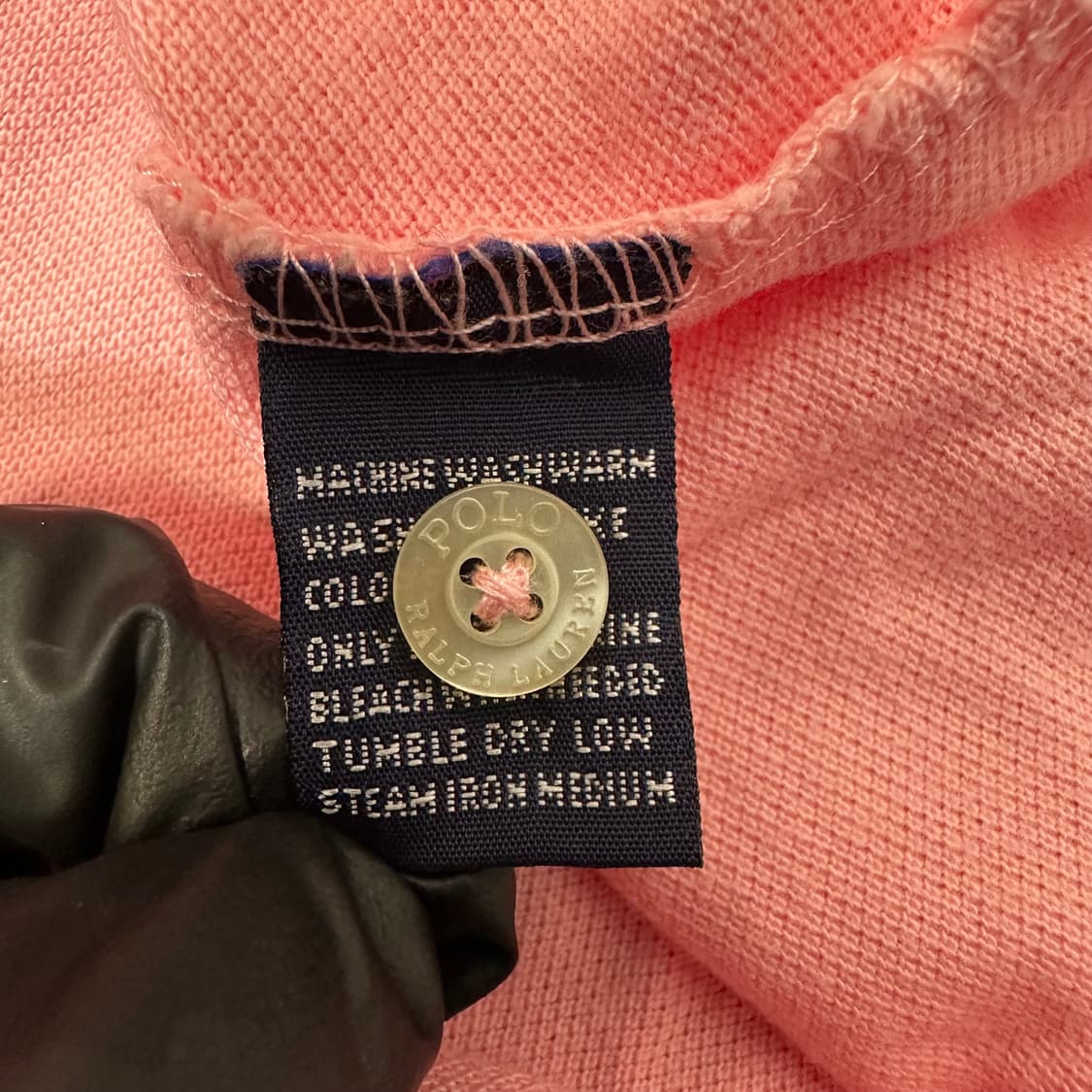 Polo Ralph Lauren 폴로 핑크 카라티 M (미니멀) 상품이미지4