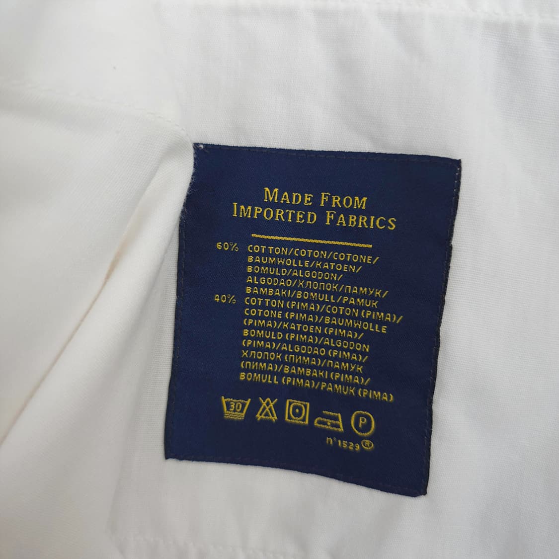 폴로 랄프 로렌 Polo 클래식핏 화이트 코튼 쇼츠 38 상품이미지6