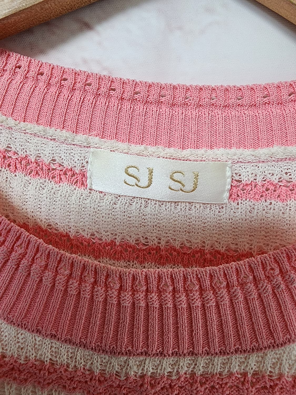 SJ SJ 핑크 스트라이프 반팔  상품이미지7