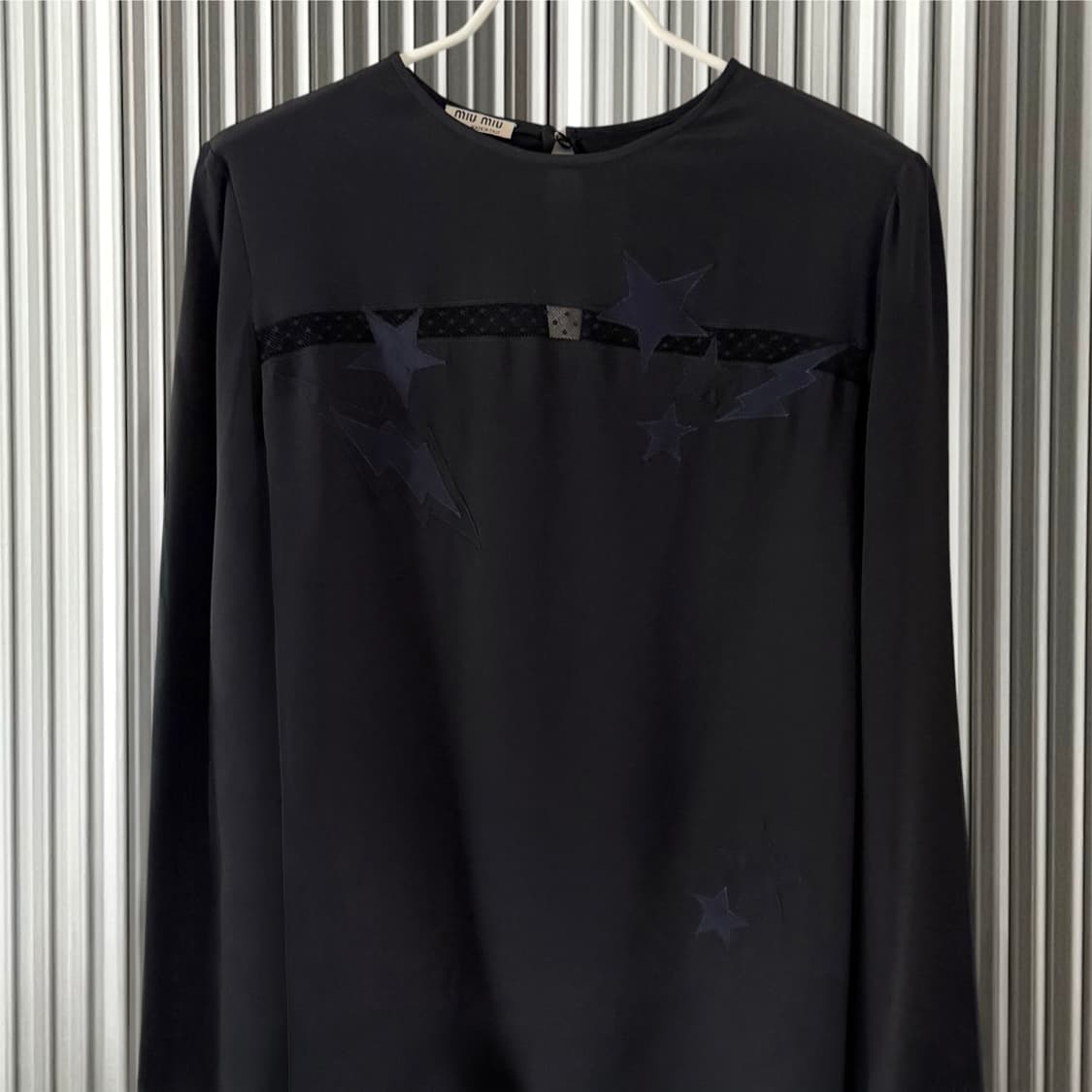miumiu silk blouse 상품이미지2