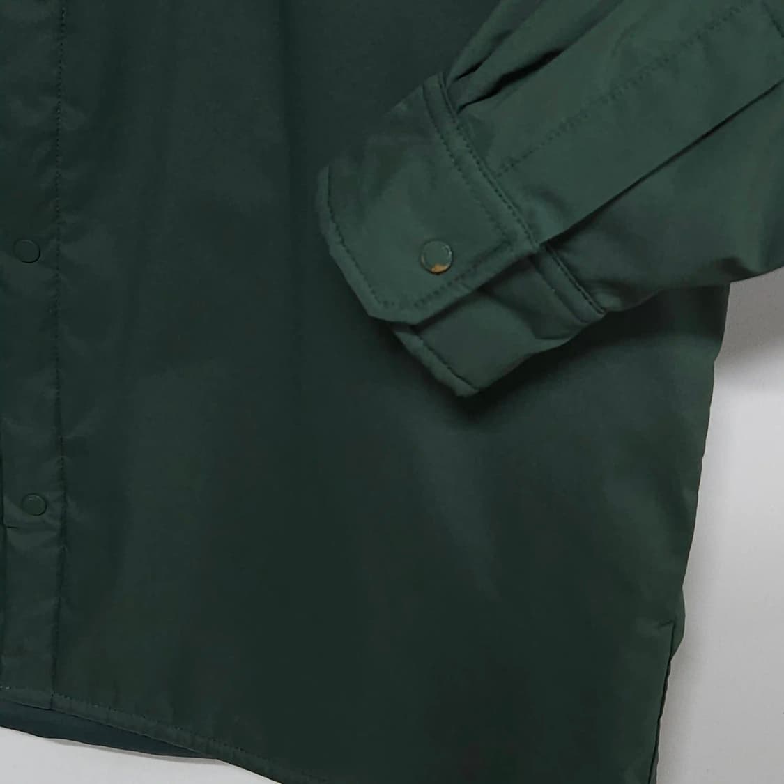 105)LACOSTE 라코스테 방수 패딩 오버셔츠 그린 상품이미지3