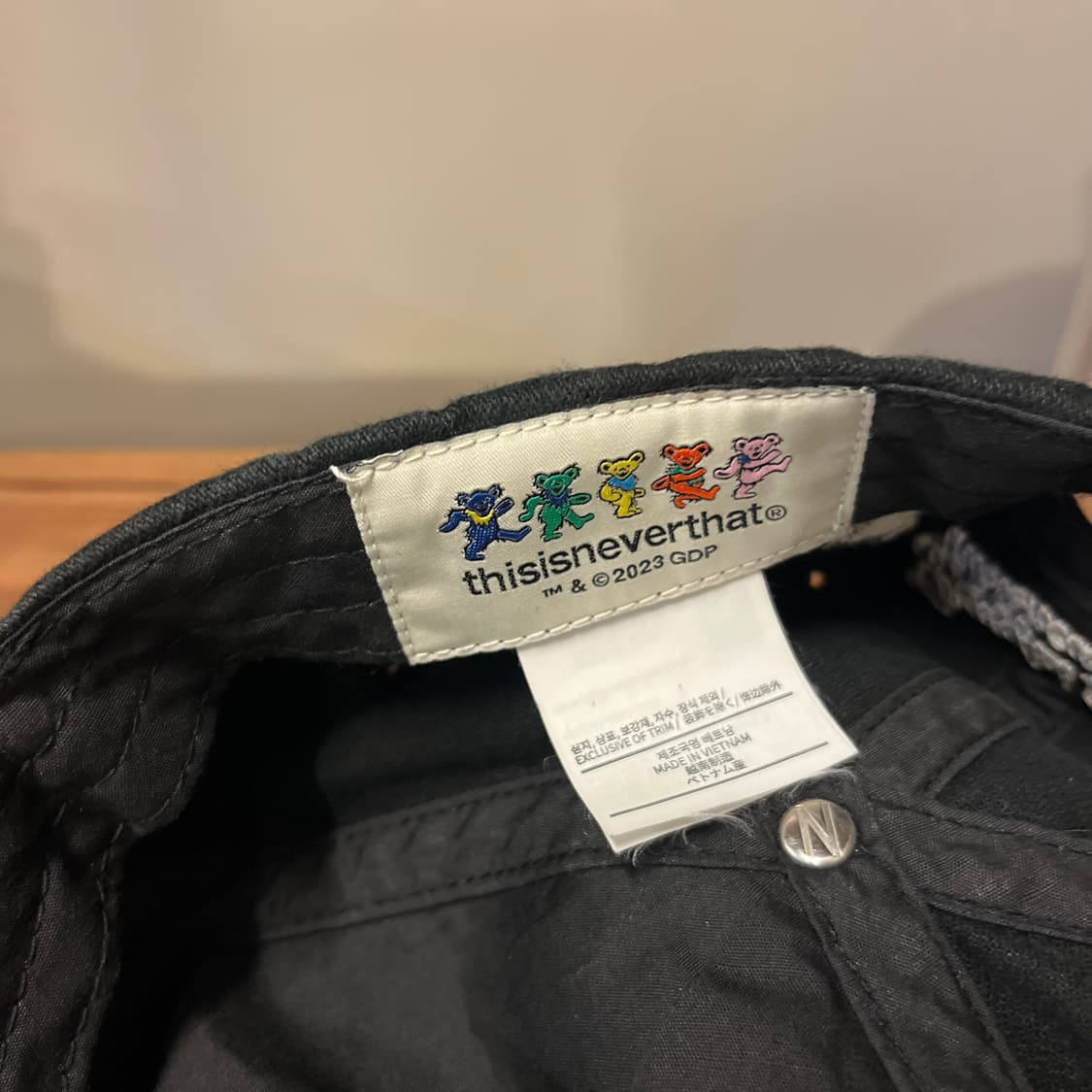 디스이즈네버댓 x 그레이풀데드 볼캡 상품이미지5