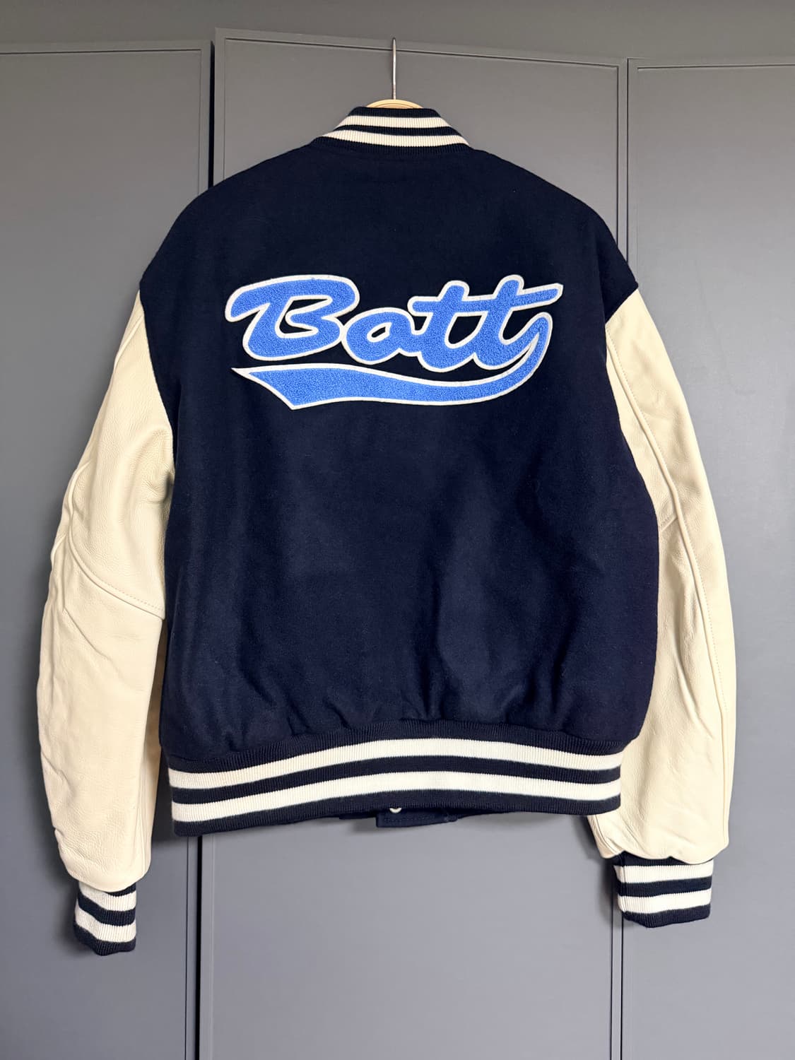 (L)BOTT 3R 바시티 자켓 네이비 상품이미지2