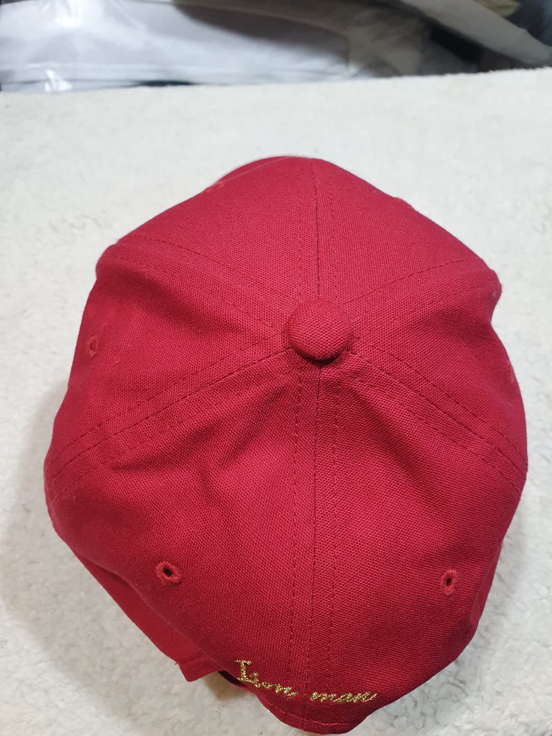 마블 어벤져스 빨간색 볼캡 모자 상품이미지4