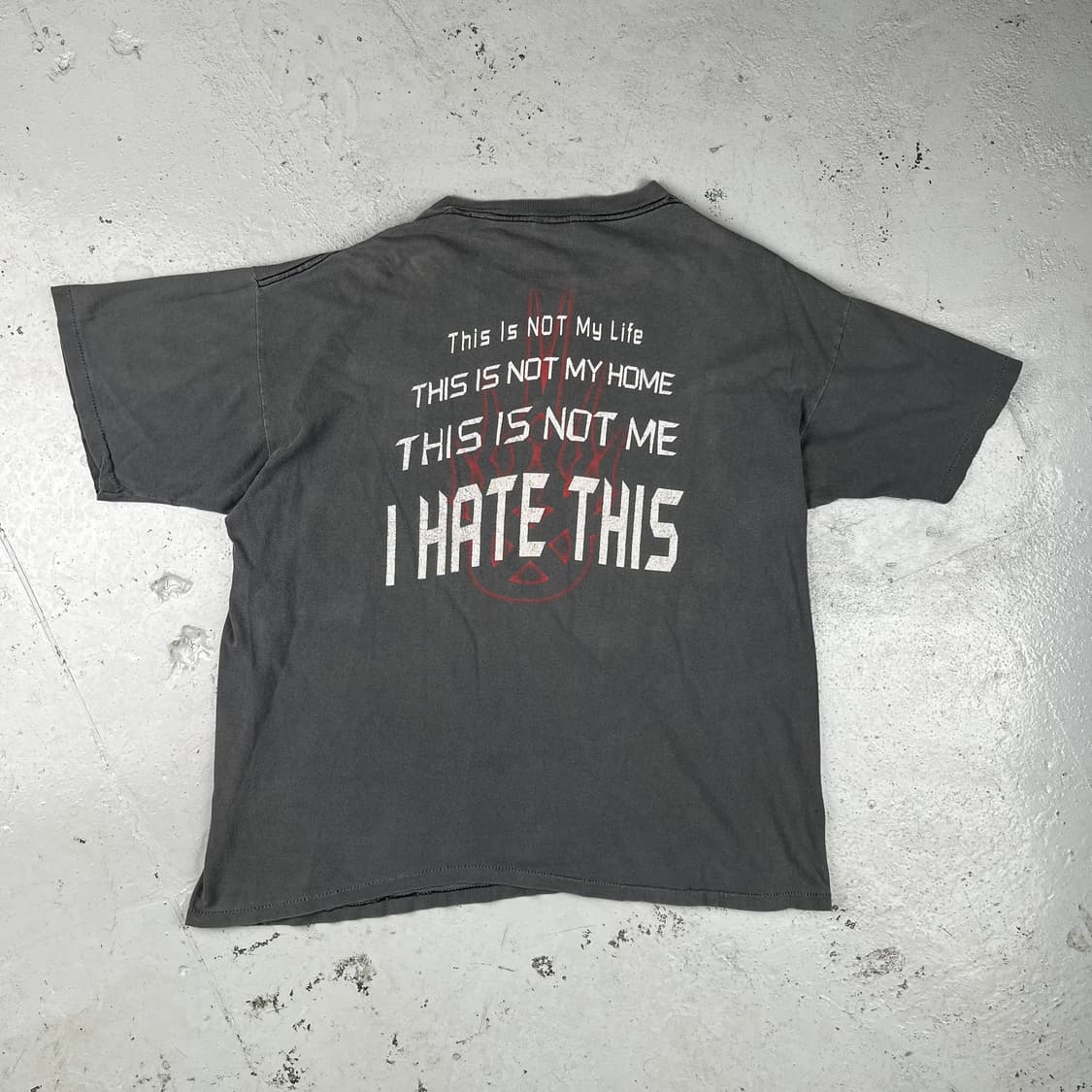 Static-X 머신 앨범 투어 Thrashed 반팔티 상품이미지2