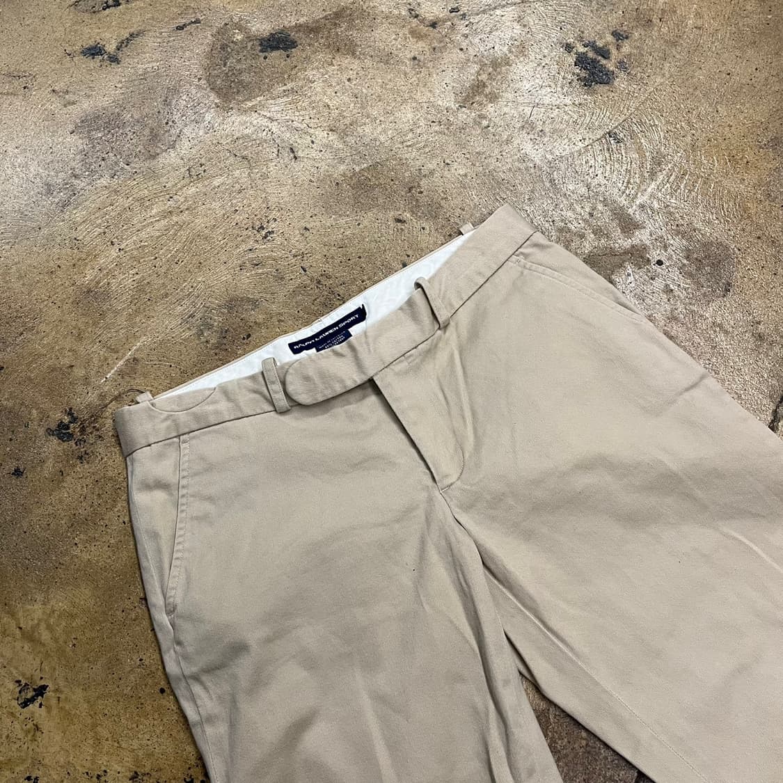 [정품/6] 폴로 랄프로렌 스포츠 베이지 면바지 b14 상품이미지1