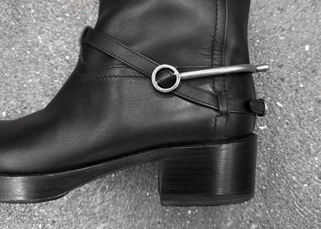 크리스찬 디올 레더 바이커 부츠 상품이미지5