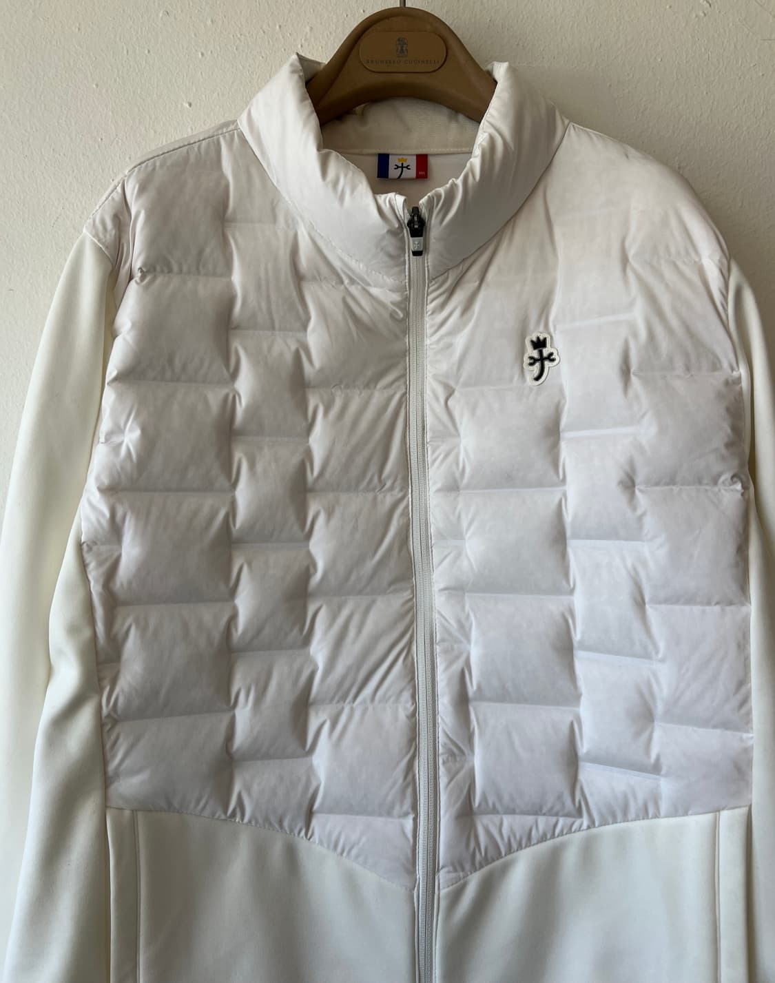 까스텔바작 화이트 기능성 골프 경량패딩점퍼 
 상품이미지2