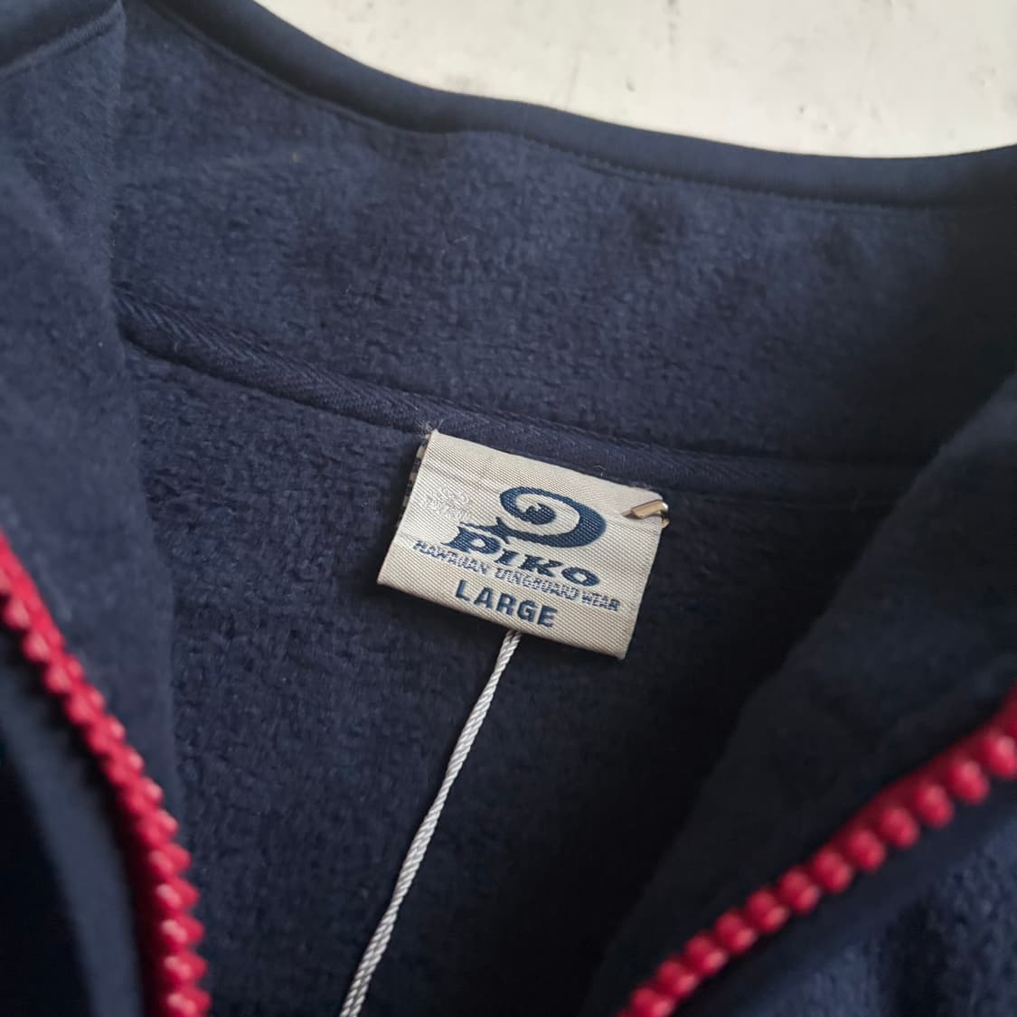 90s PIKO 빈티지 플리스 집업 자켓 L 상품이미지6