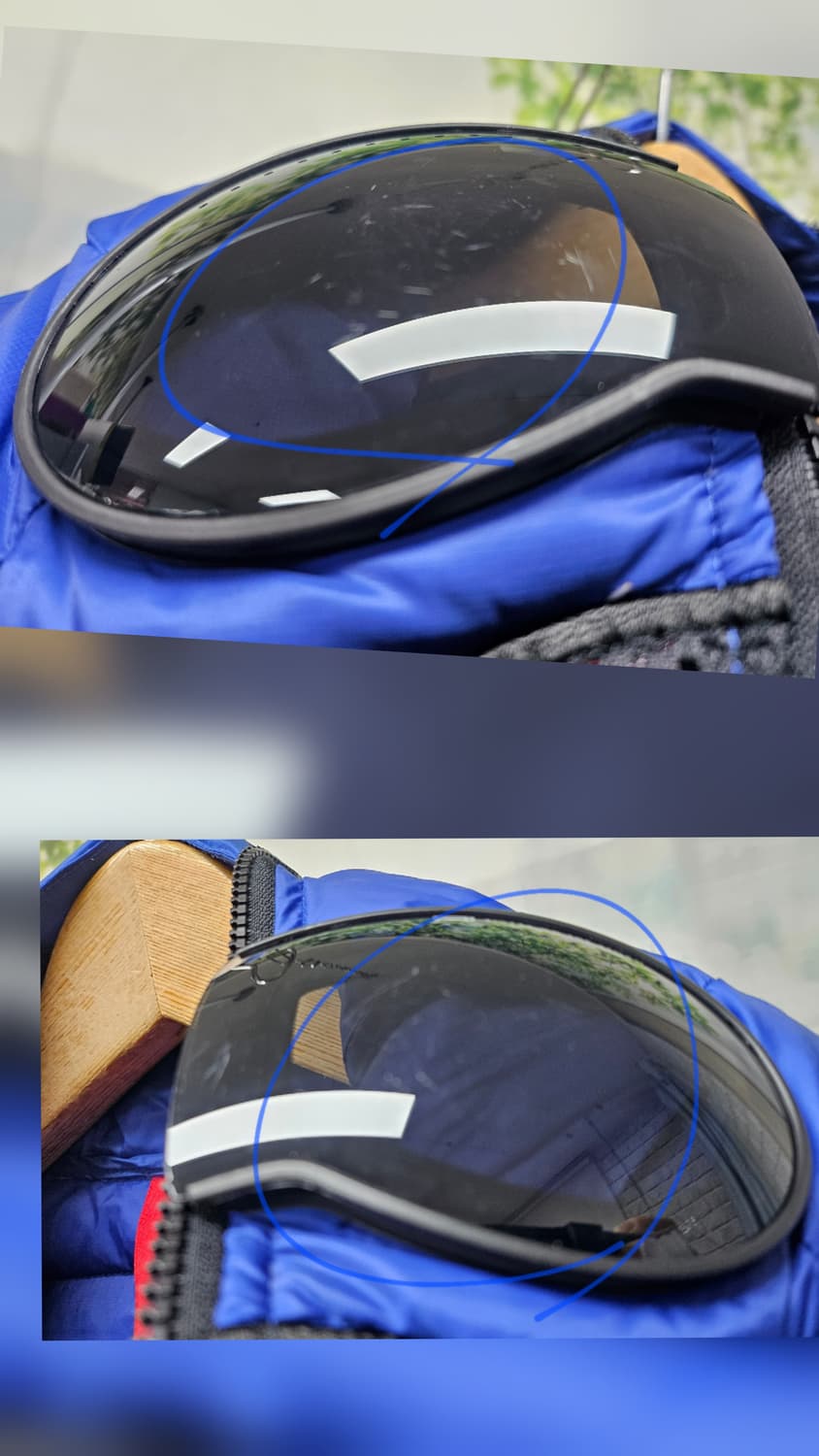 AI Riders 라이더스 키즈패딩 16y 다운 후드 고글패딩 XD55 상품이미지6