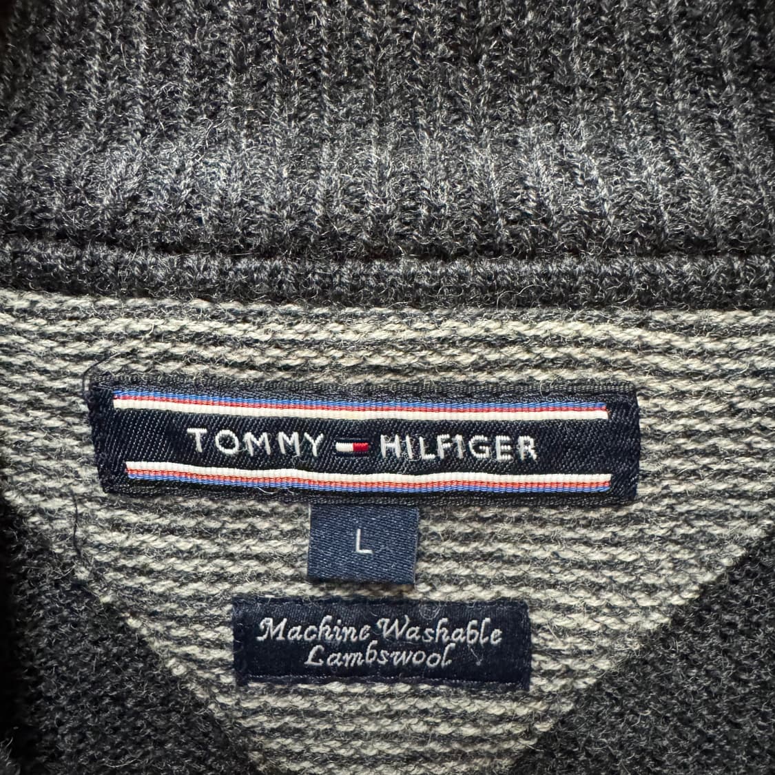 타미힐피거 니트 집업 상품이미지2