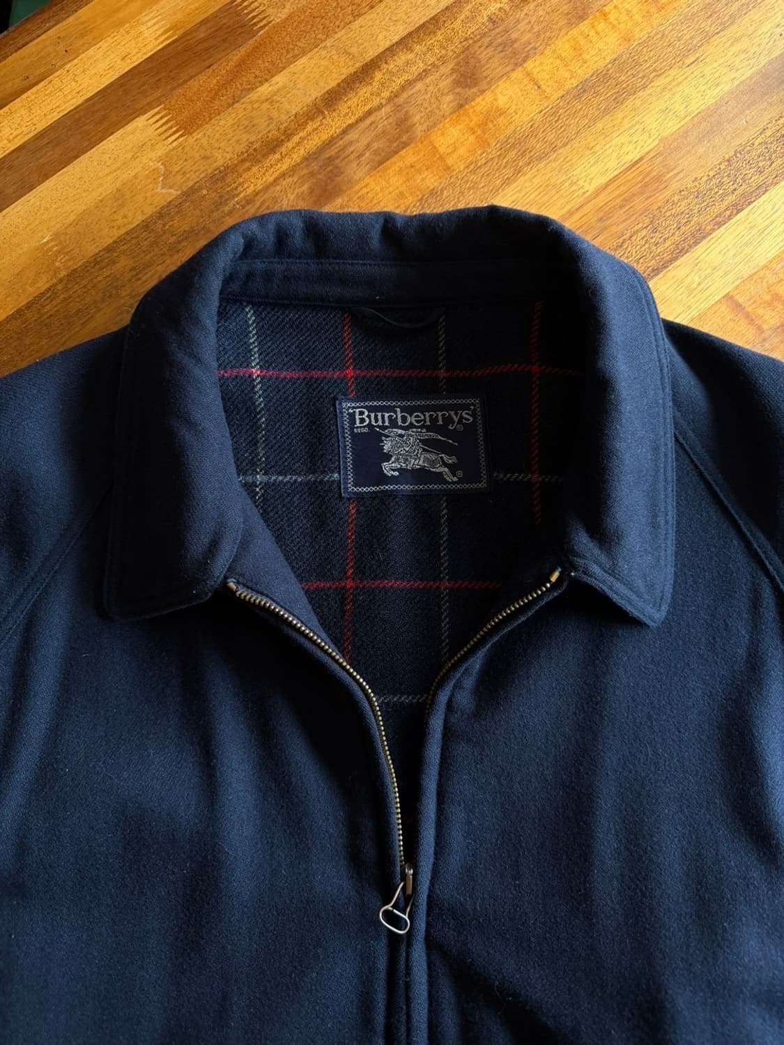 버버리 클래식 블루종 남성100 상품이미지7