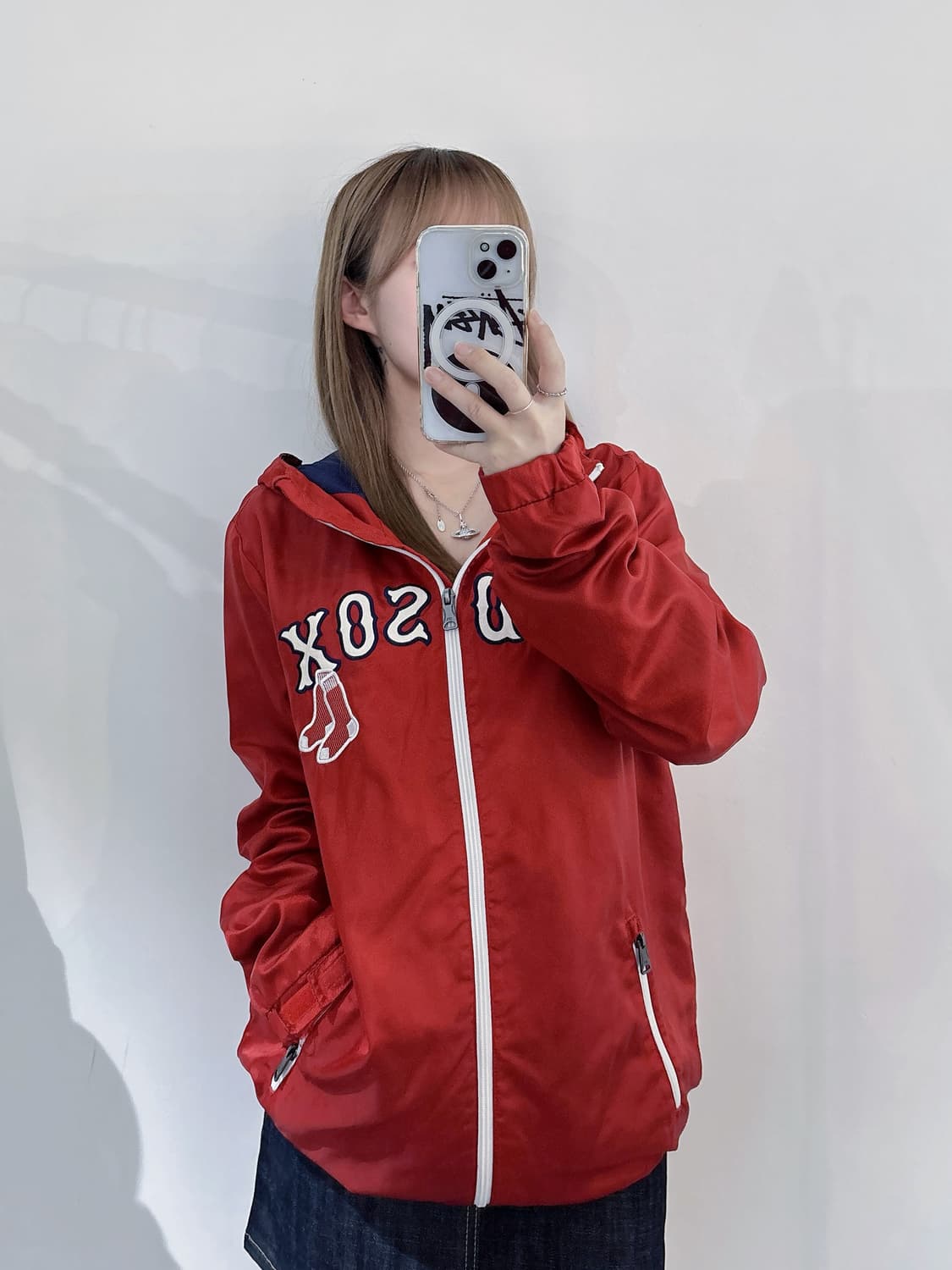 MLB 보스턴 레드삭스 바람막이 상품이미지1