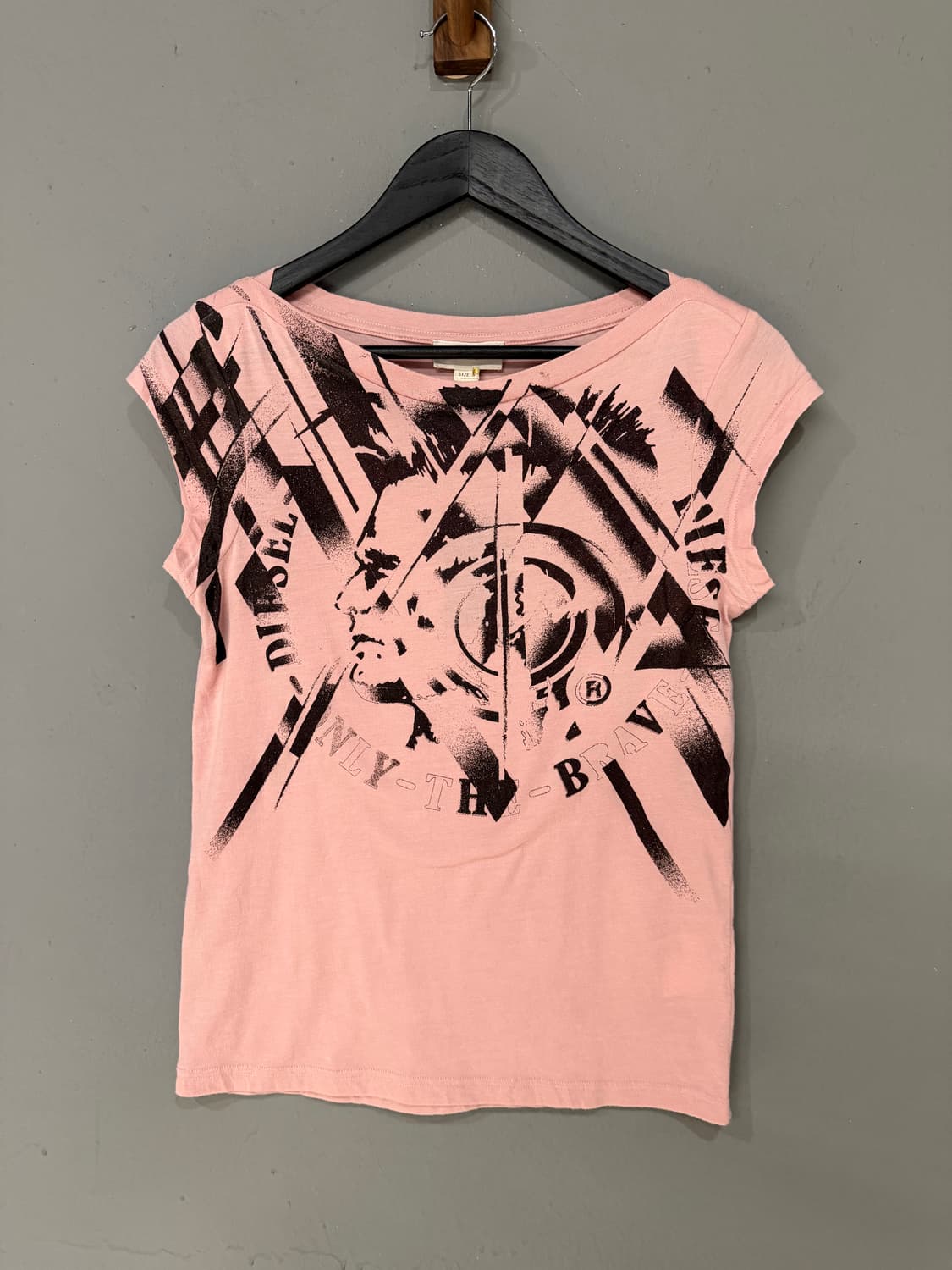 Diesel signature printing detail top 상품이미지5