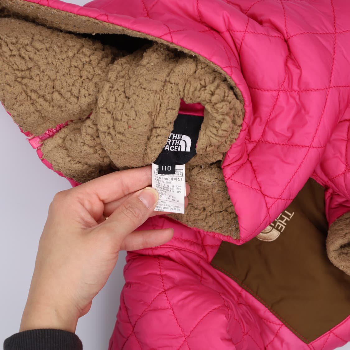 110 노스페이스 키즈 리버시블 패딩 0224H1 상품이미지6