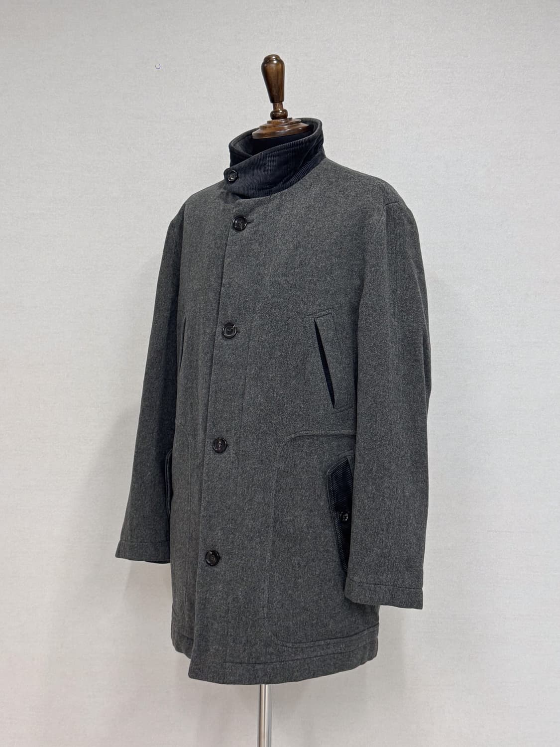 PAL ZILERI 울 하프 코트 상품이미지4