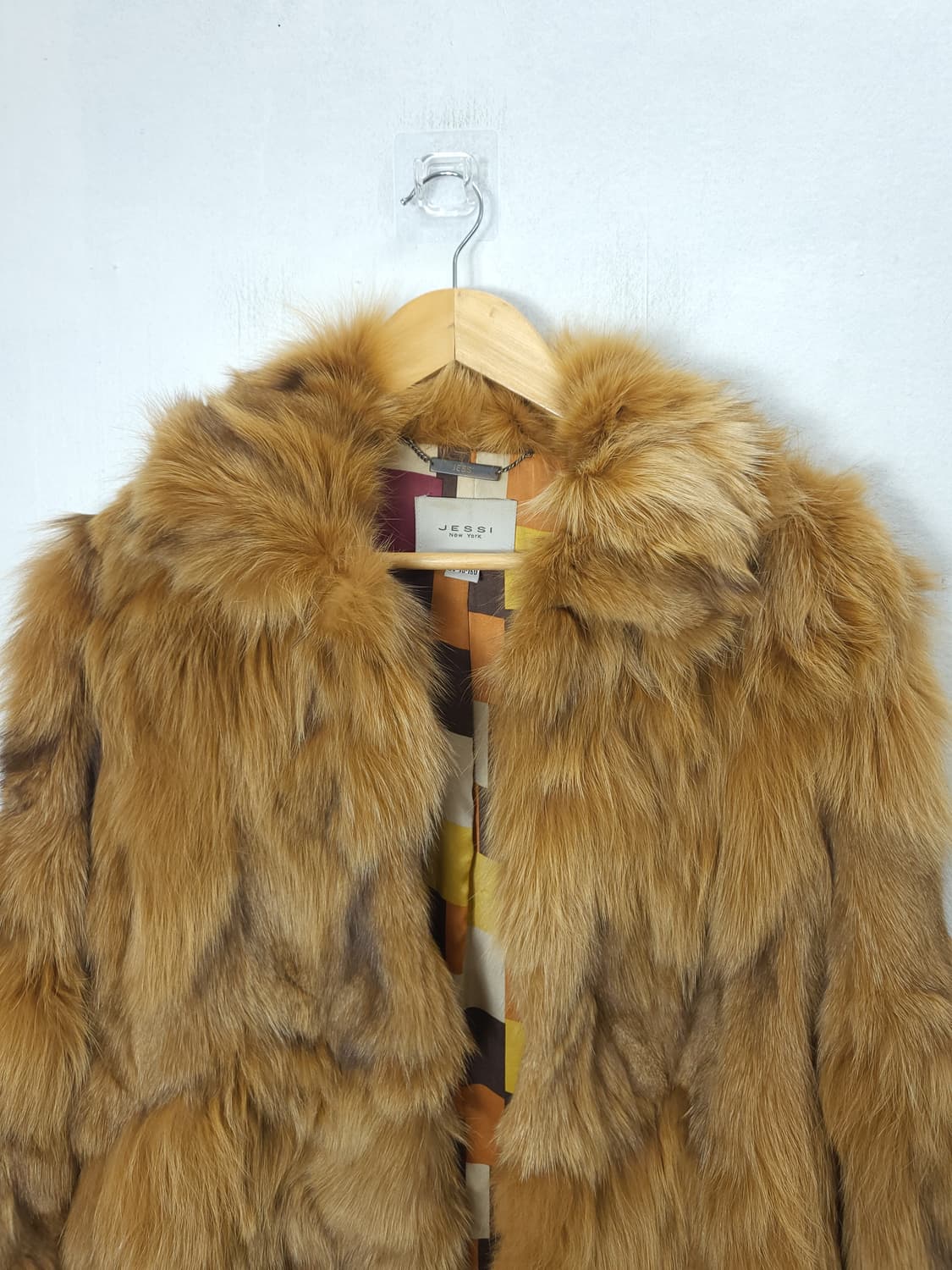 Jessi New York 브라운골드 천연폭스퍼 코트 90 S 상품이미지3