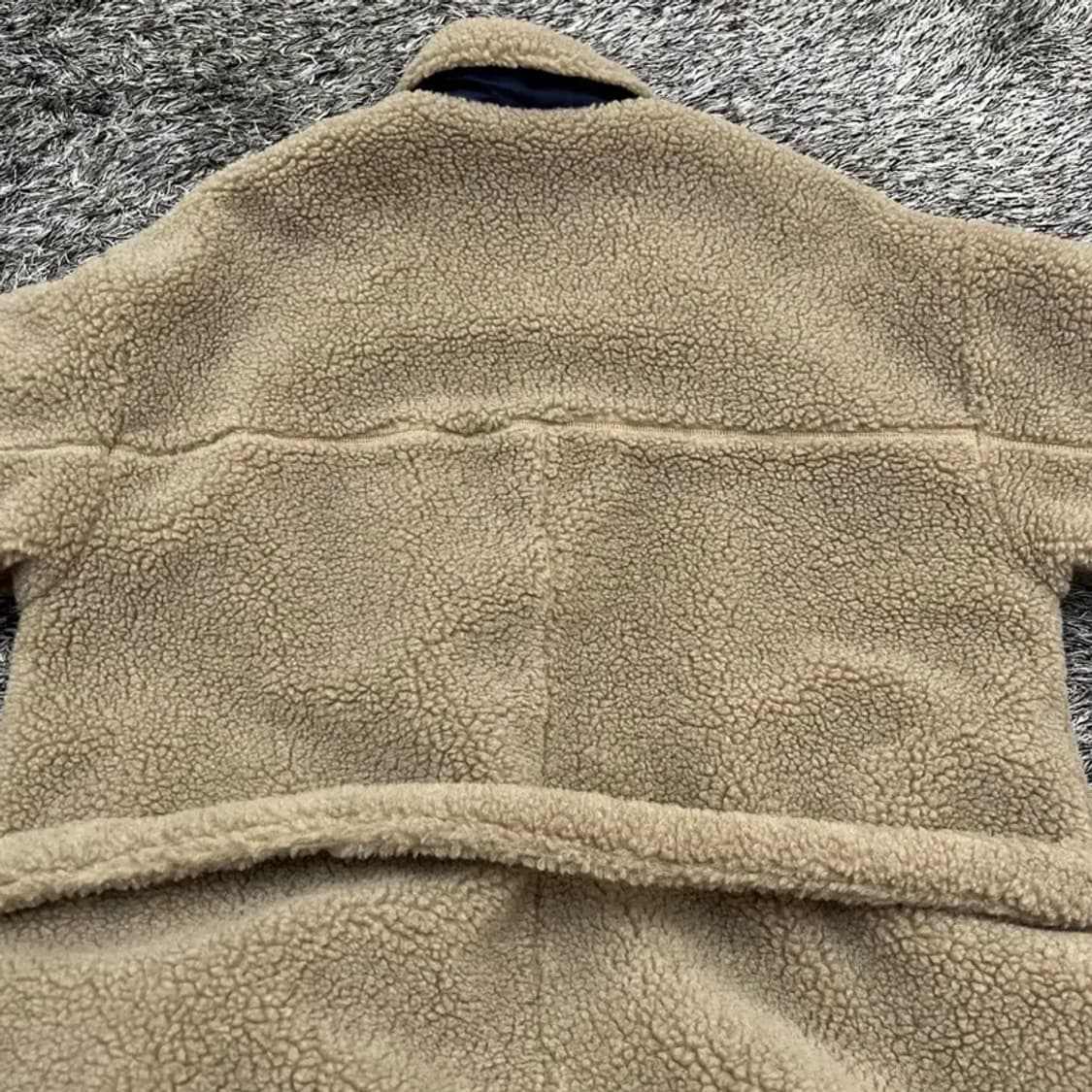 커버낫 리버시블 플리스 롱 코트 (L) 상품이미지3