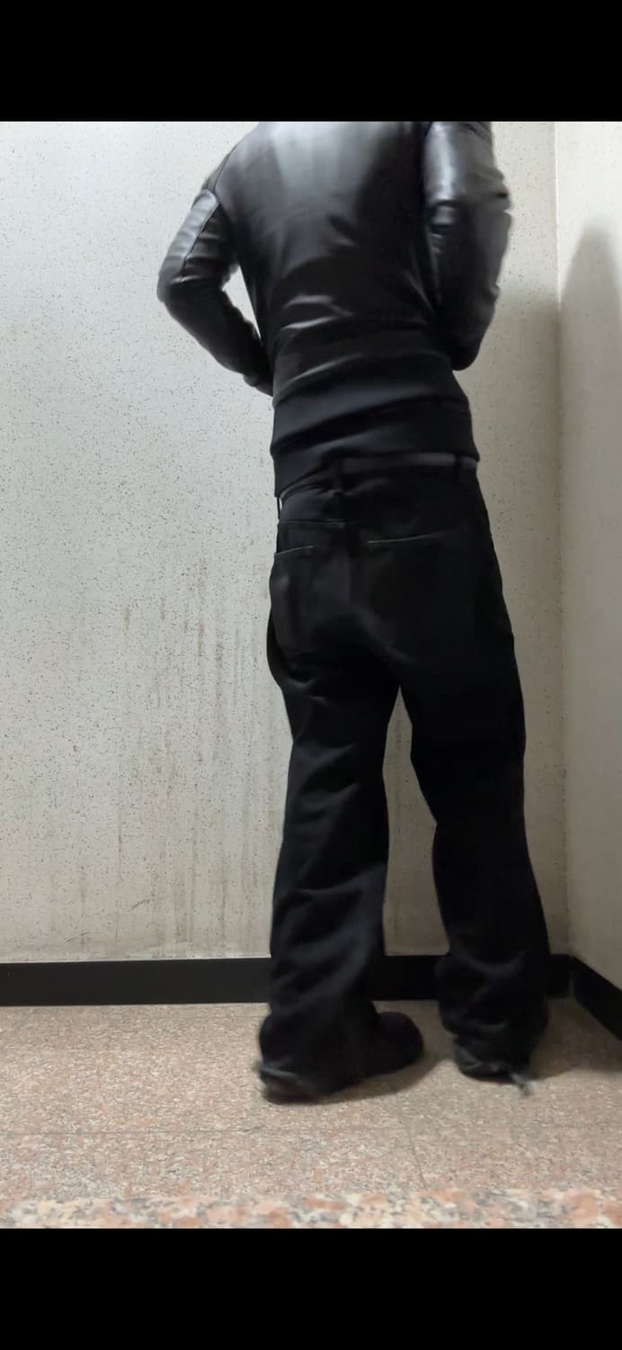 리튬 옴므 램스킨 하이넥 레더가죽 자켓 상품이미지2