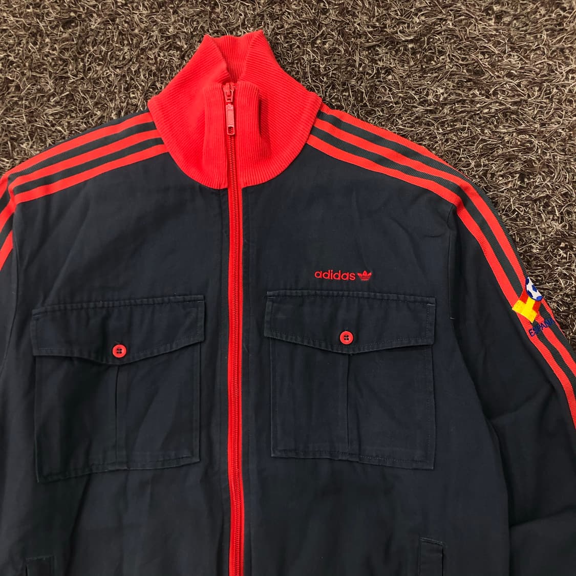 아디다스 스페인 멀티포켓 져지 트랙 봄버 자켓 상품이미지2