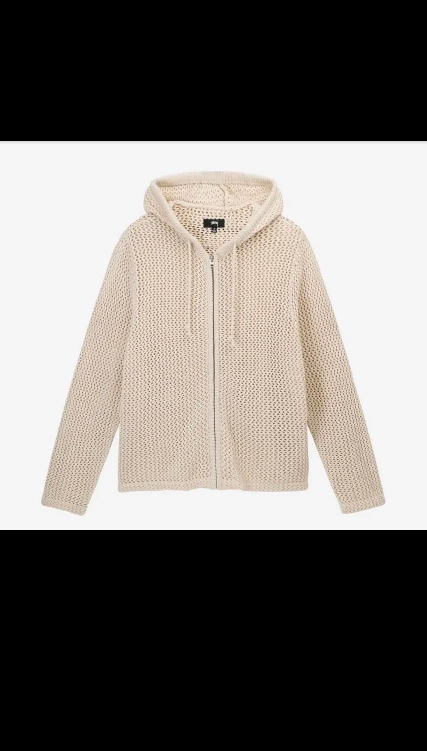 STUSSY 메쉬 후드집업 상품이미지1