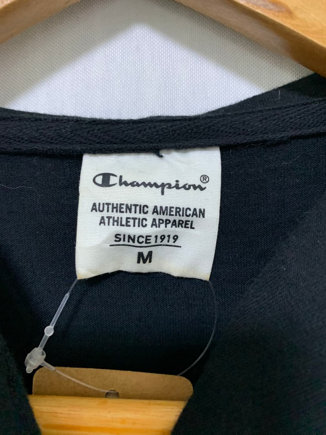 챔피온 빈티지 블랙 후드집업 M 상품이미지8