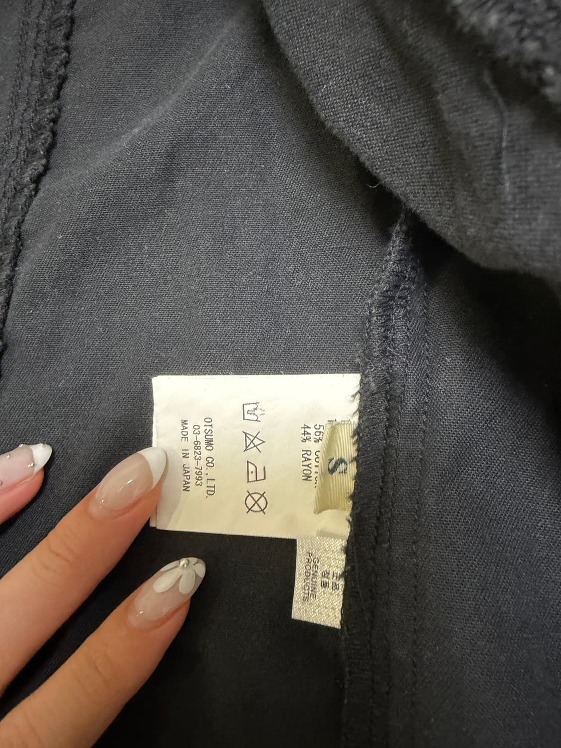 휴먼 메이드 레오파드 데님 워크 자켓 블랙 상품이미지2