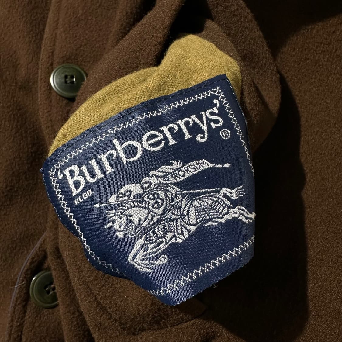 버버리 리버시블 울 캐시미어 싱글 코트 상품이미지8