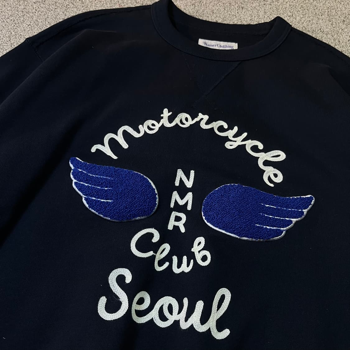 네이머클로딩 빅로고 맨투맨  상품이미지2