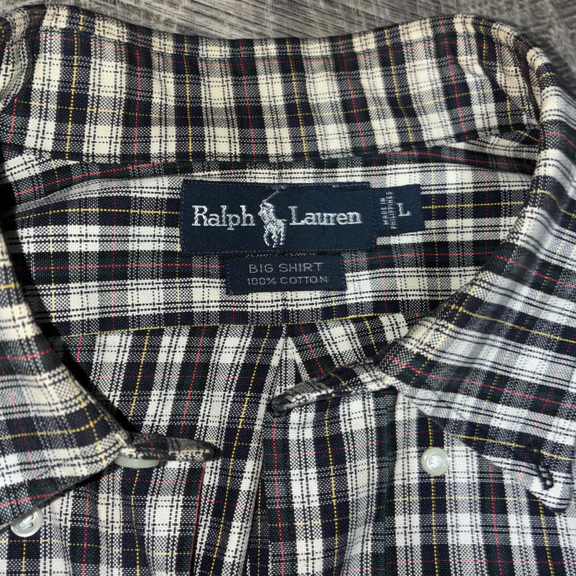 폴로 90s 빅셔츠 상품이미지2