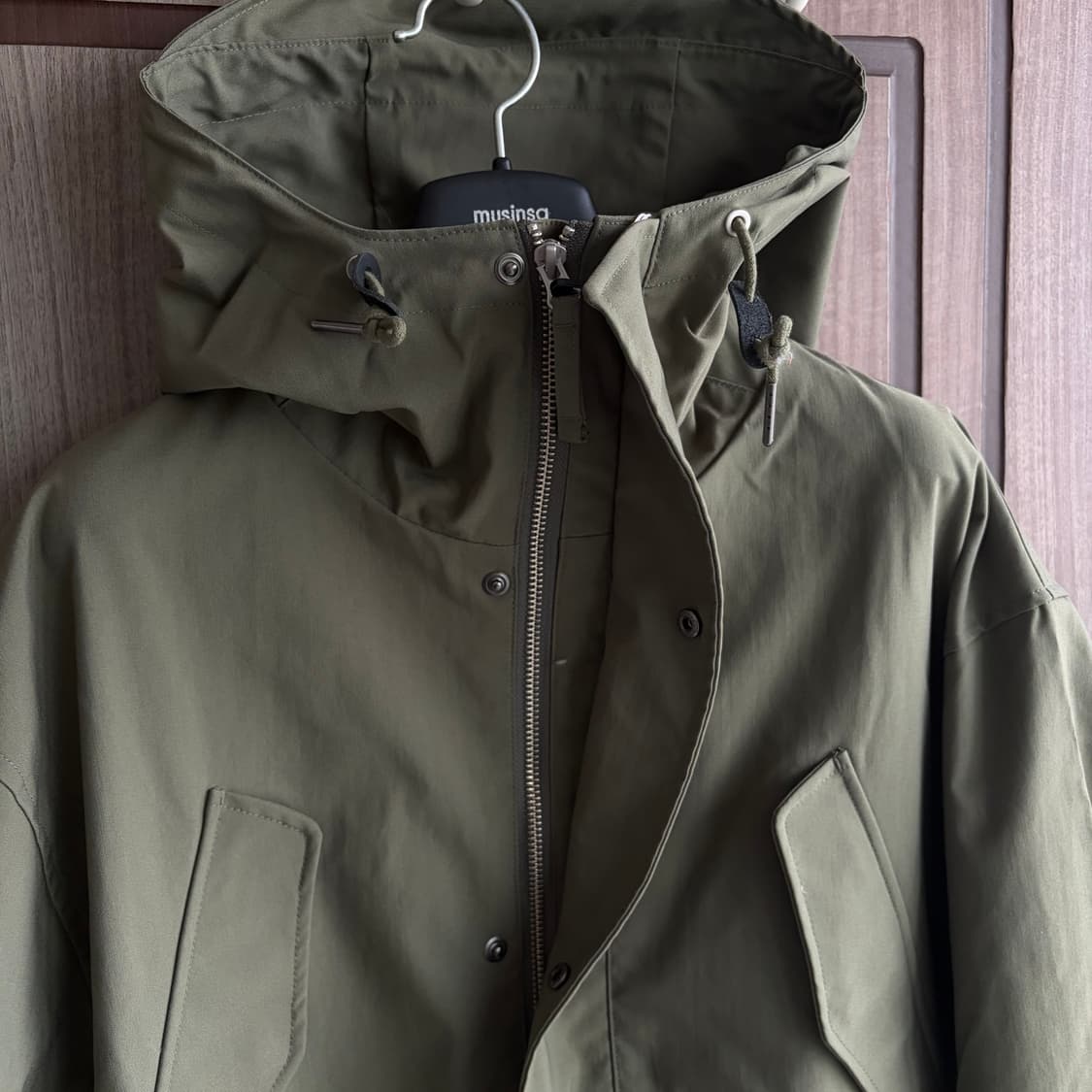 새상품(L)유니폼브릿지 피셔맨 후드파카 세이지그린 상품이미지2