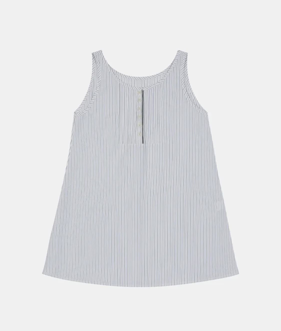 오헤시오 PINTUCK LAYERED MINI DRESS, STRIPE 상품이미지1