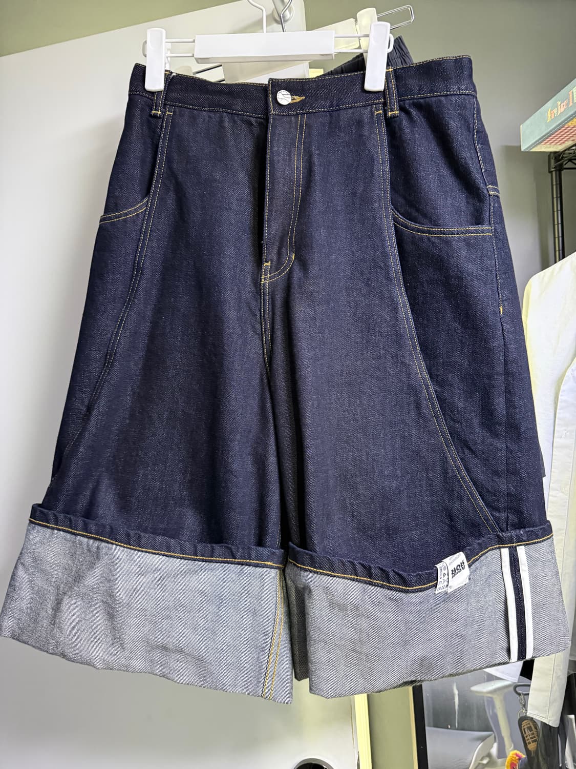 아더에러 henrik jeans blue L사이즈 버뮤다 상품이미지2