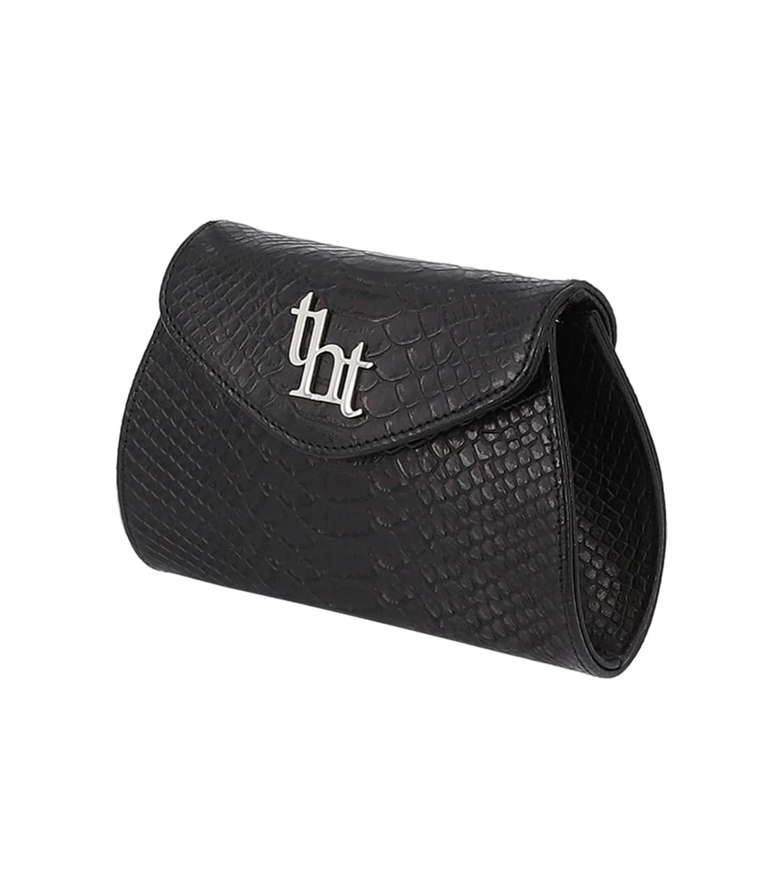 threetimes Mini moon bag black 상품이미지1