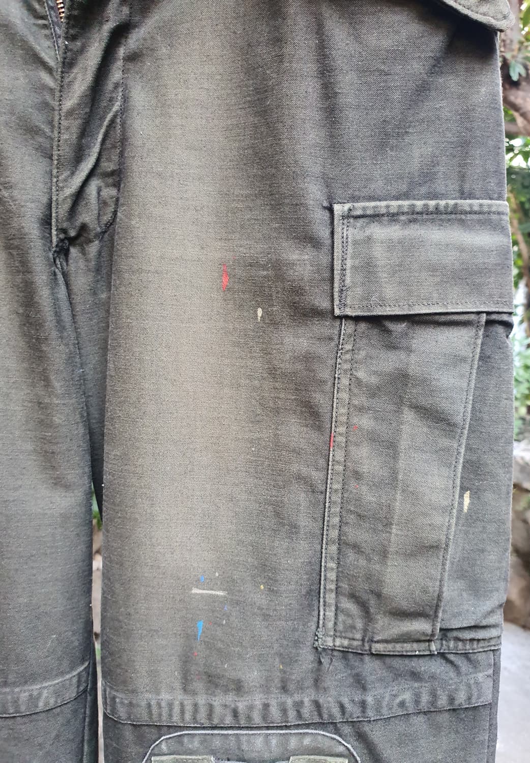 m65팬츠 빈티지 커스텀[업그레이드 버전/ 하드워싱/ 사이드지퍼] 상품이미지5