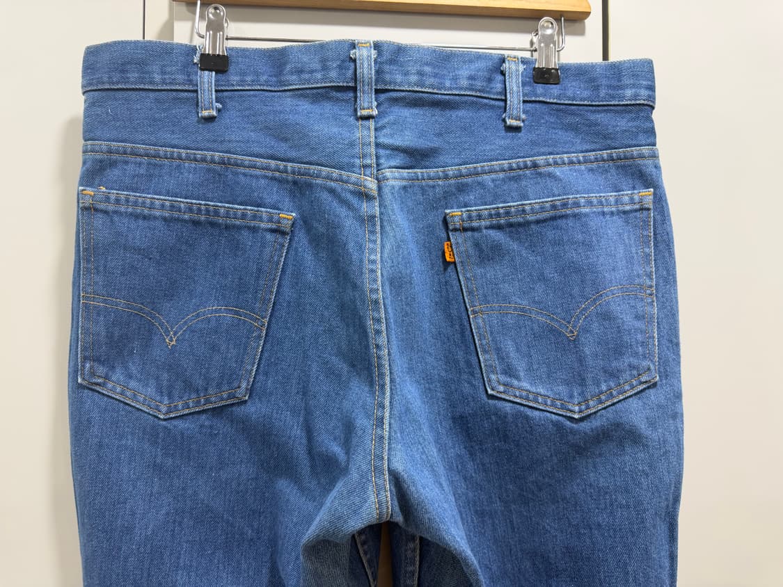 (레어) 70s 리바이스 646 벨바텀 38x32 상품이미지5