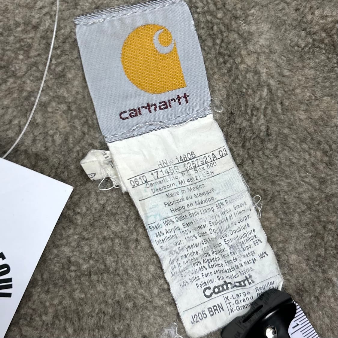 Carhartt Work Jacket Beige 상품이미지10