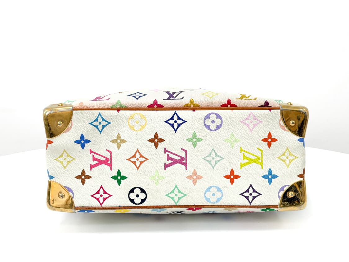 루이비통 멀티컬러 화이트 트루빌 토트백 상품이미지5