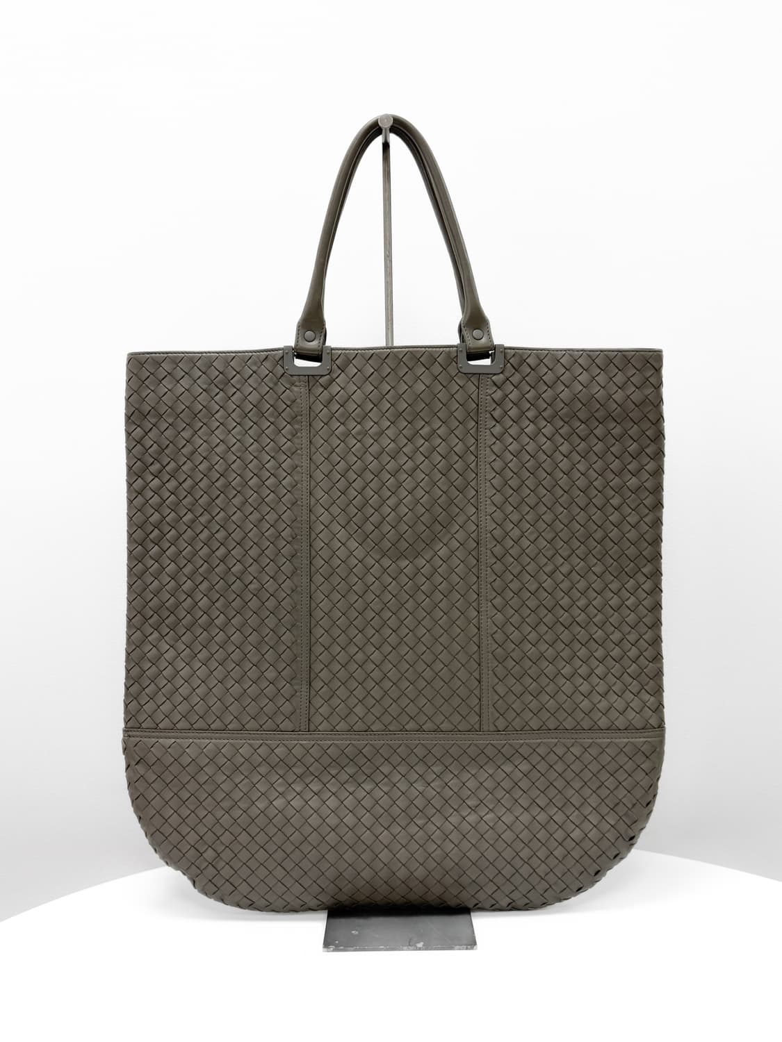 보테가베네타 인트레치아토 나파 라지 플랫 토트백 상품이미지5