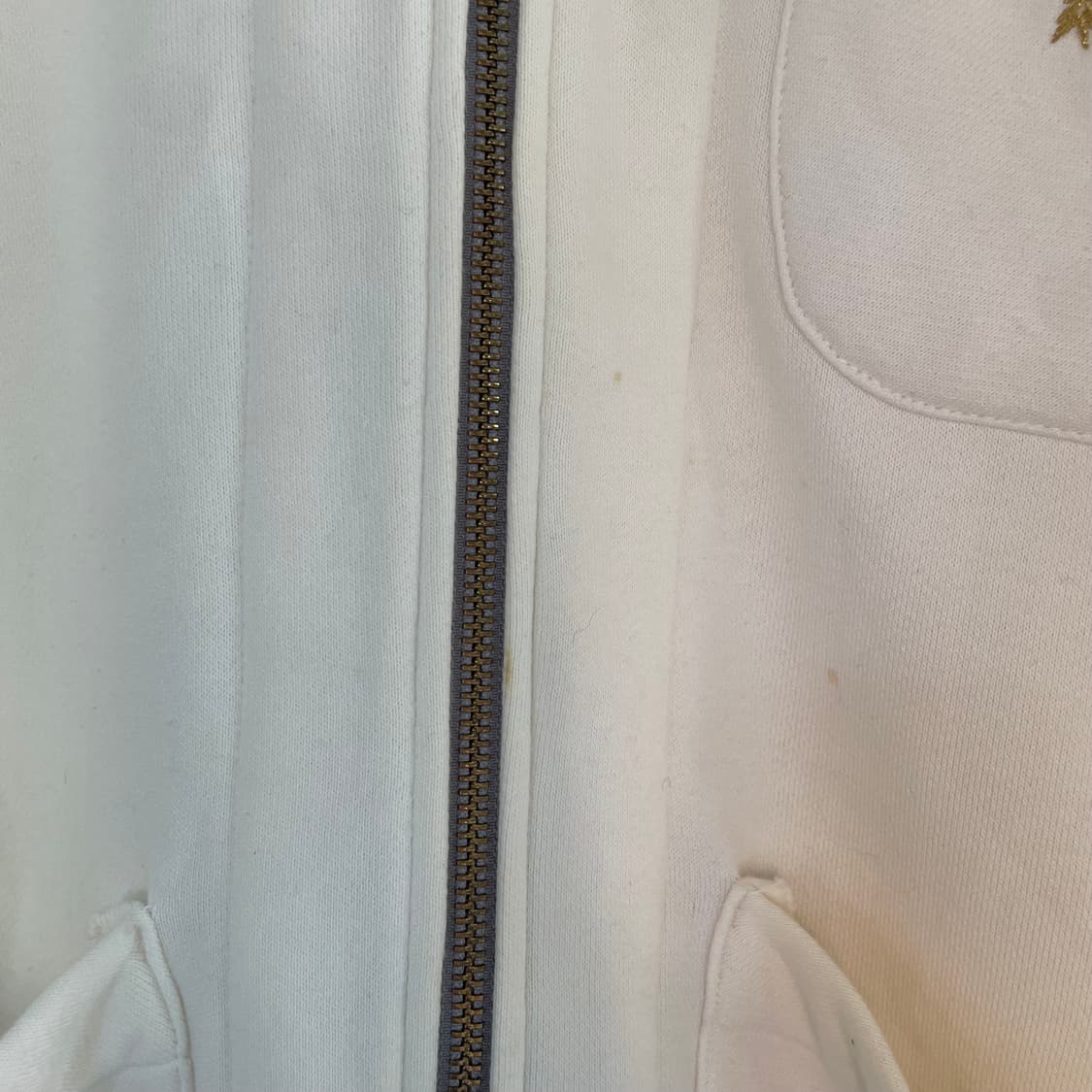 에비수 일본판 아이보리 후드집업 상품이미지4