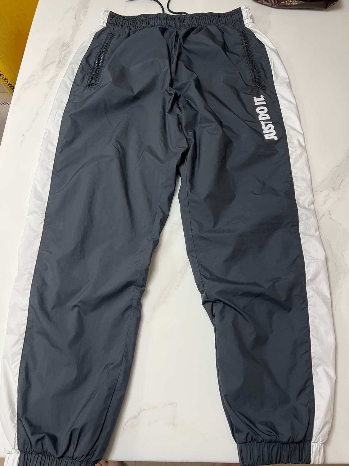 [M] 나이키 저스트두잇 블랙 트레이닝 바지 상품이미지1