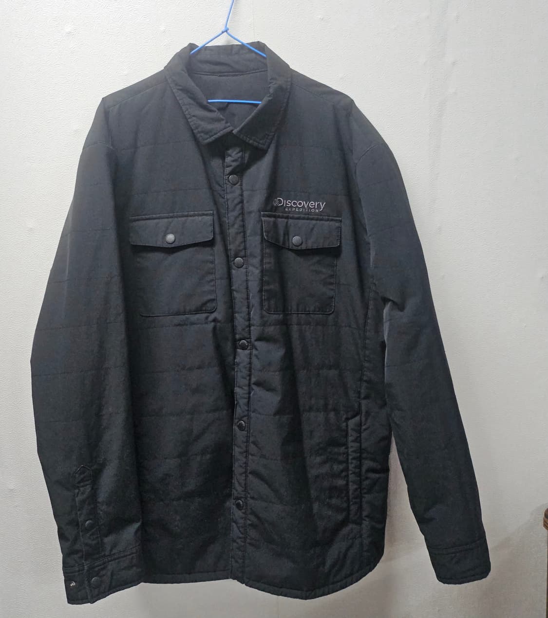 디스커버리 익스페디션 퀼팅 안감체크 패딩셔츠  L 상품이미지1