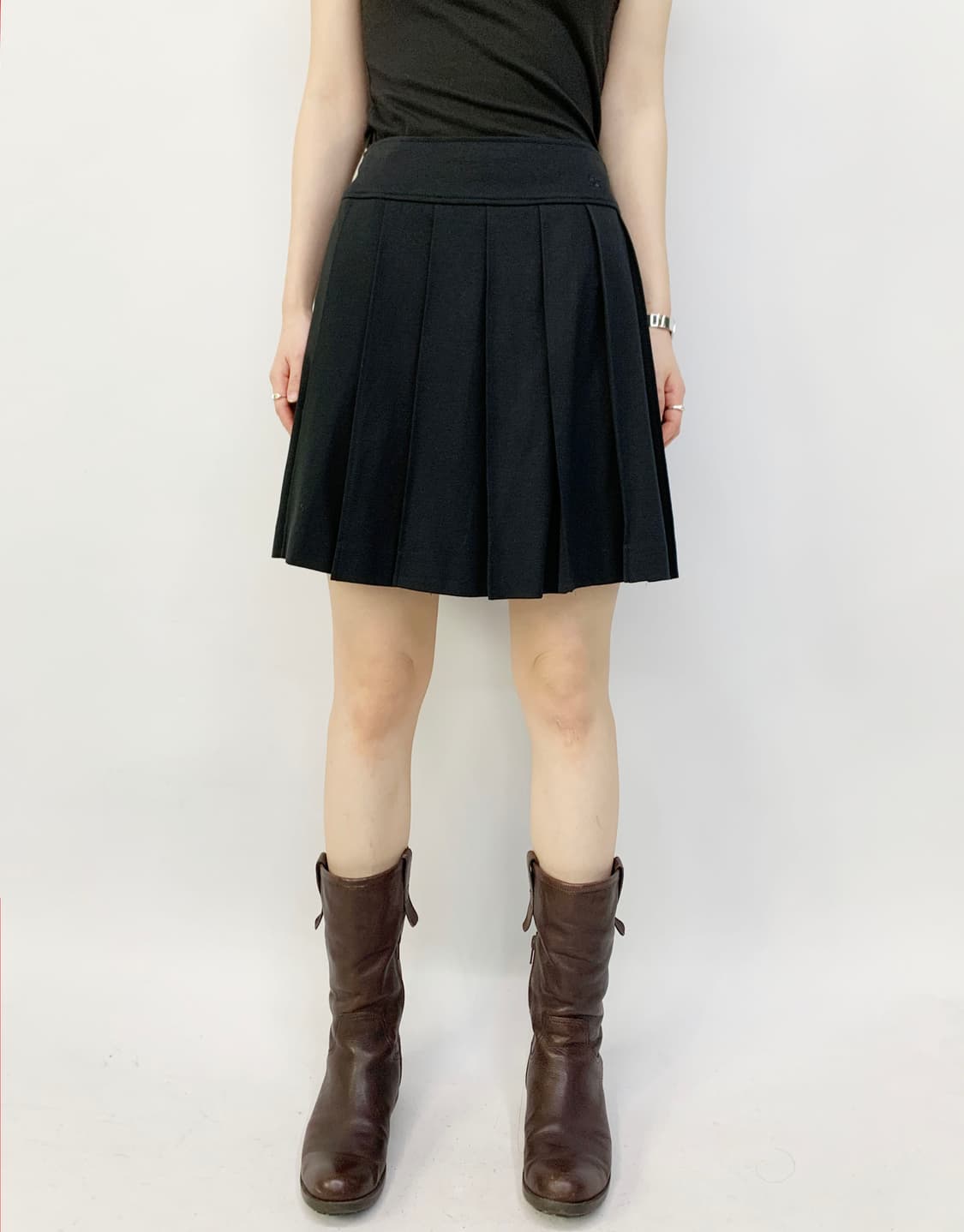 버버리 플리츠 미니 스커트 상품이미지2